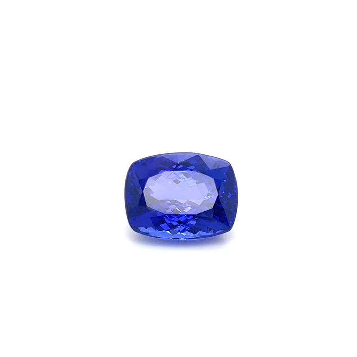 A+ Gem-Quality Tanzanite: 16.8 Carats, Long Cushion Cut, AAAA Color (UN-0182) - A+ Gem-Quality Tanzanite: 16.8 Carats, Long Cushion Cut, AAAA Color (UN-0182)