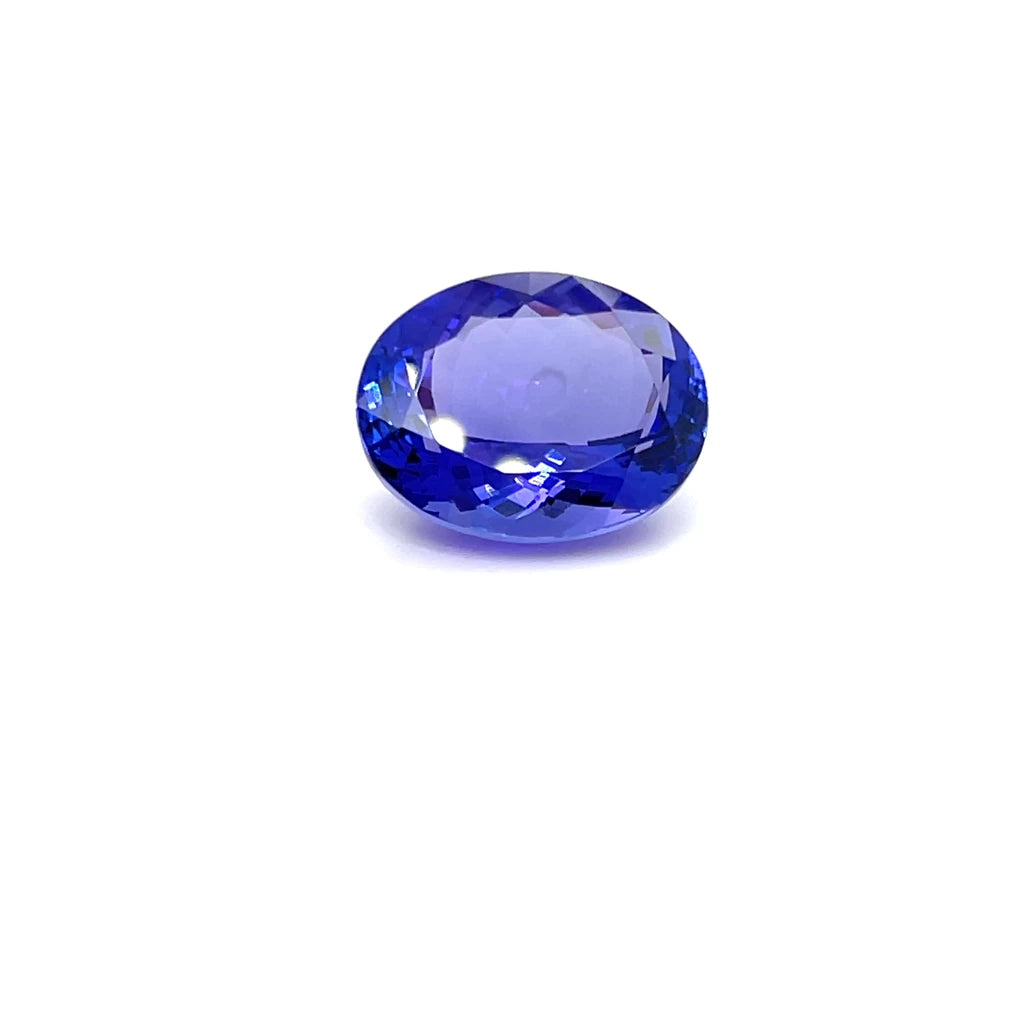 Radiant Blue Tanzanite Oval - 18.45 Carats, AAAA Quality (UN-0189)