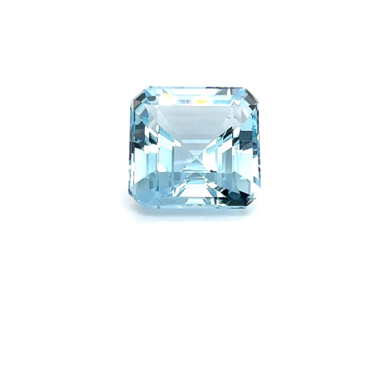 Aquamarine Gemstone: AAAA Quality, 20.2 Carats, Asher Cut (UN-0194) - Aquamarine Gemstone: AAAA Quality, 20.2 Carats, Asher Cut (UN-0194)