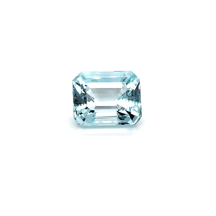 Aquamarine Emerald Cut Gemstone (16.16 Cts, AAAA) - (UN-0195) - Aquamarine Emerald Cut Gemstone (16.16 Cts, AAAA) - (UN-0195)