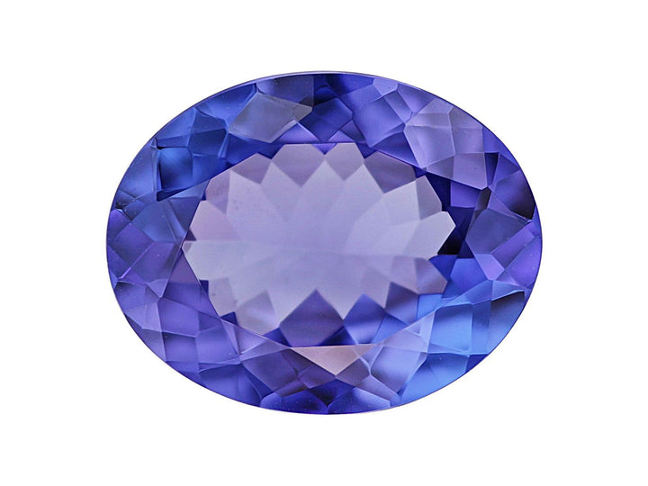 AAA Grade Natural Tanzanite 8x10mm (Oval 3.66 Cts) Gemstone (TZOV063) - Bluestargemstones - - 