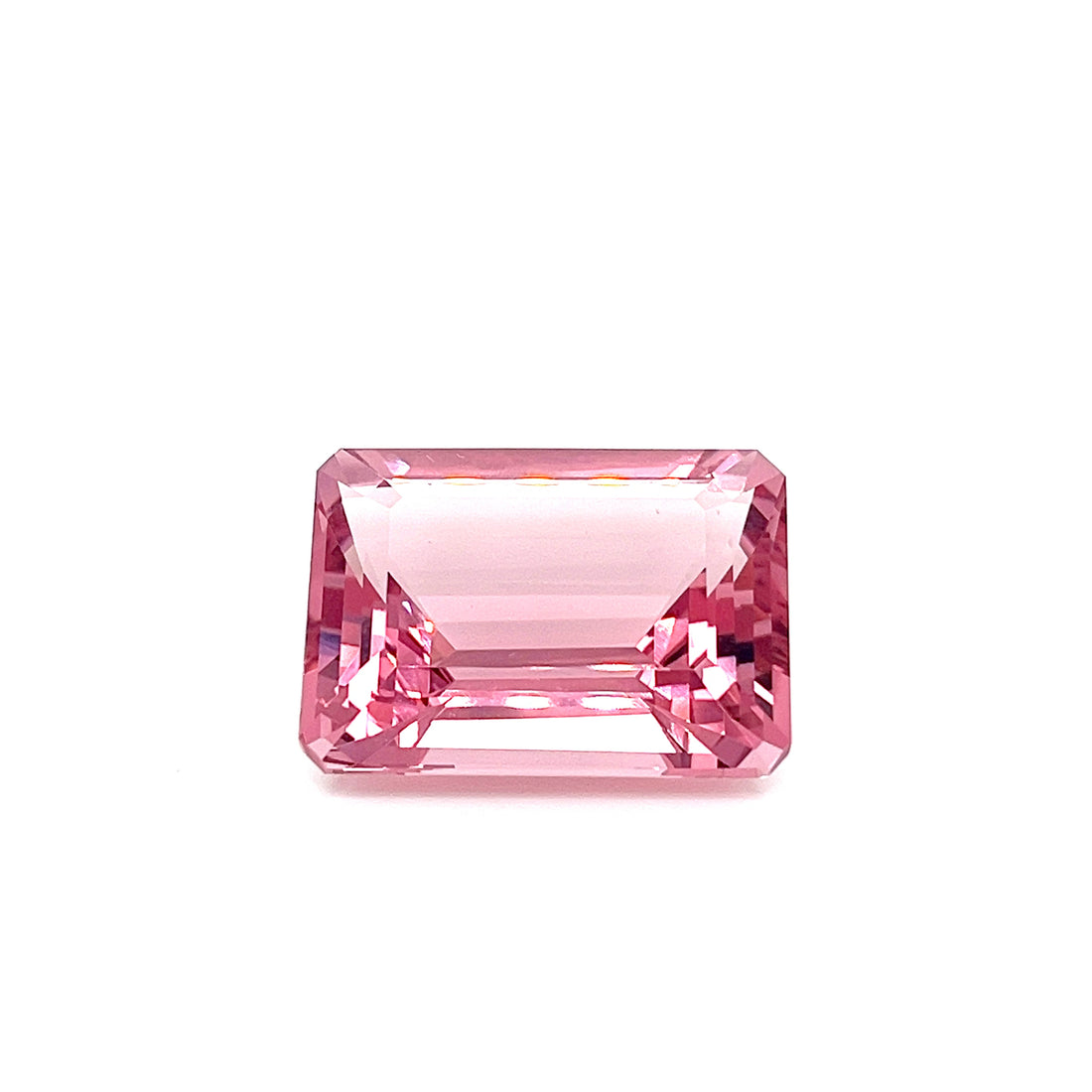 38.18ct 4A Grade Pink Morganite Emerald Cut Gemstone (BSGPF01)