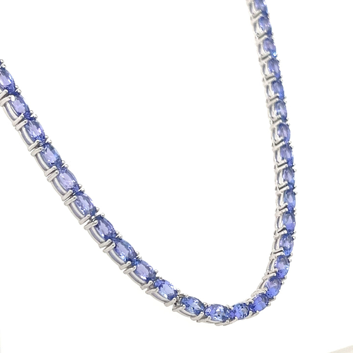 47.78 Carat Tanzanite Necklace: Elegance Redefined (PJC4381N) - 47.78 Carat Tanzanite Necklace: Elegance Redefined (PJC4381N)